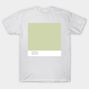 pantone 12-0315 TCX White Jade T-Shirt